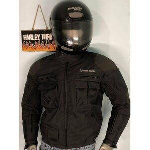 Motorcycle Riding Jacket Medium Men, With Armor FRANK THOMAS